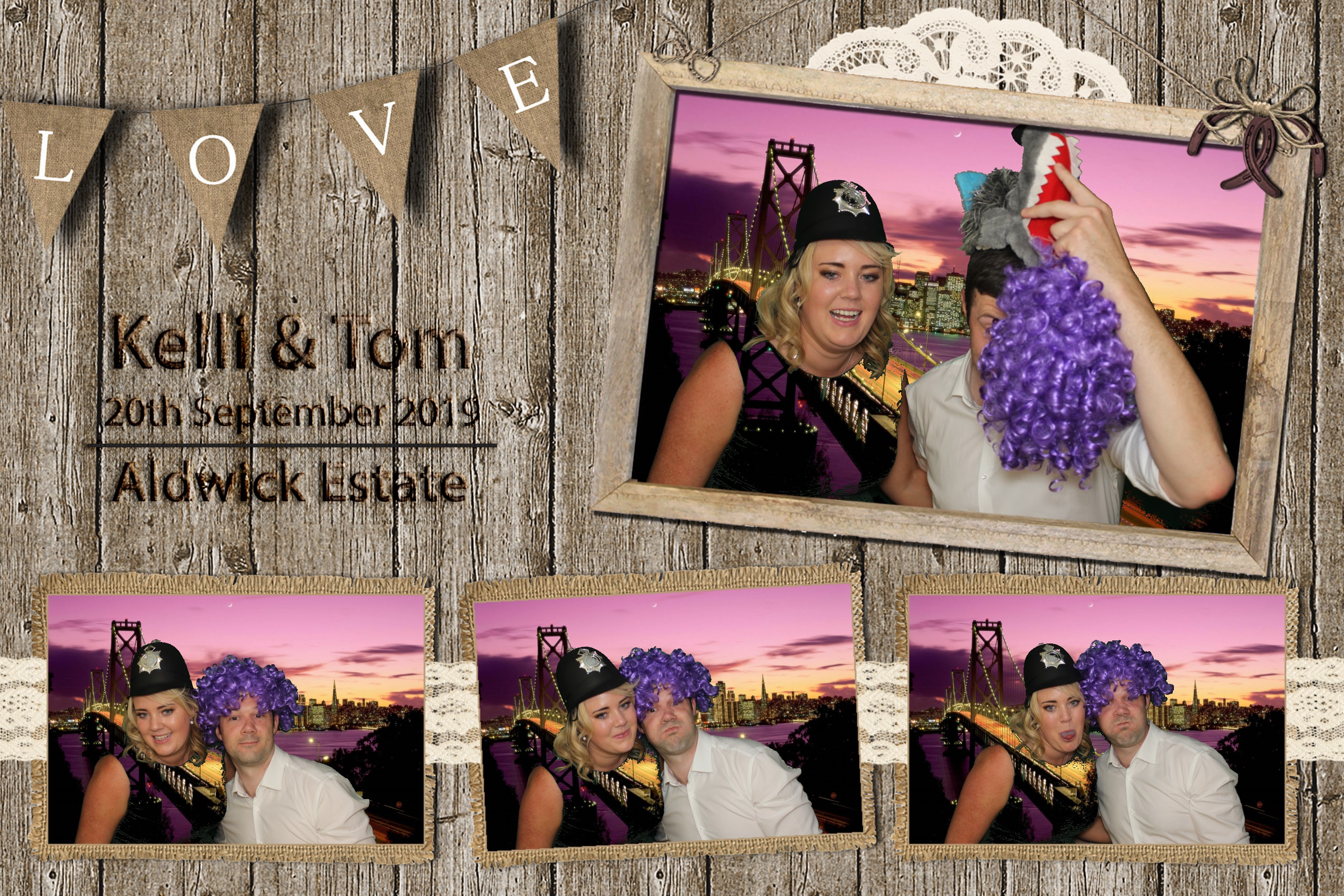 Kelli & Tom's Wedding | View more photos from the event at images.mobile-photo-booth.com/u/MobilePhotoBoothUK/Kelli-Toms-Wedding